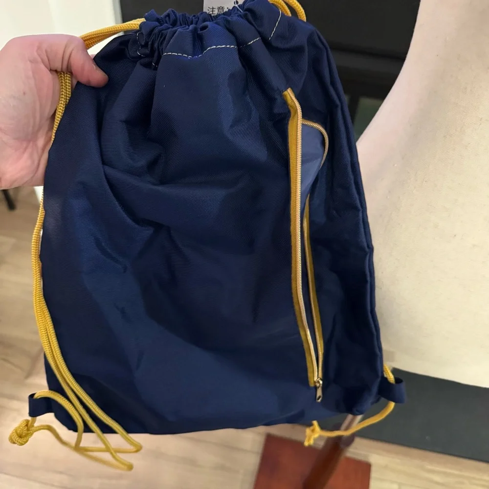🌊 Disney Cruise Line “Royal Court Royal Tea” Drawstring Backpack